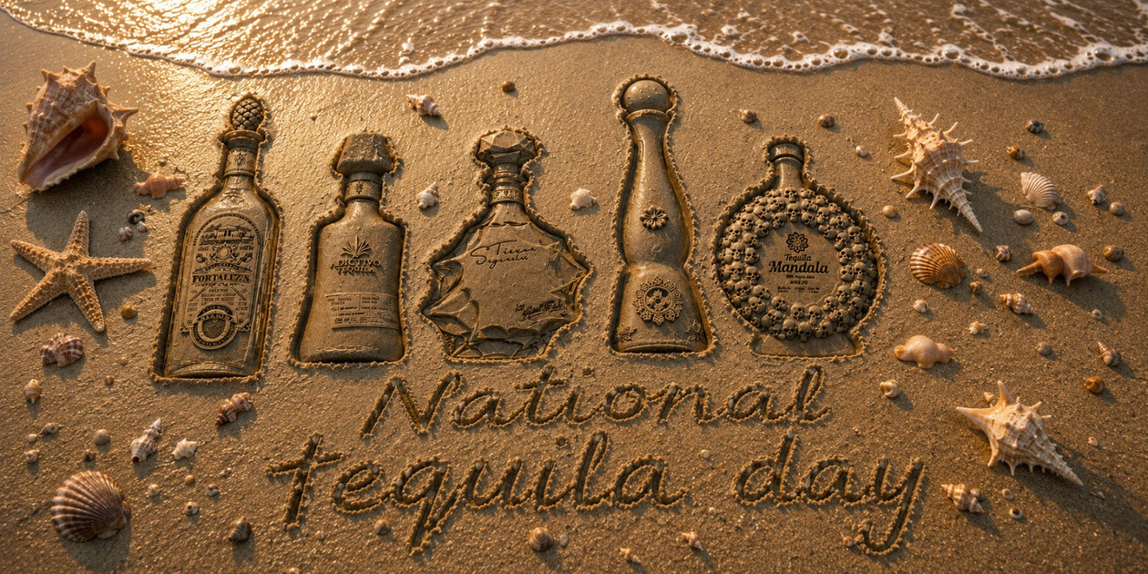 Bottles of rare and allocated tequila arranged for National Tequila Day 2026 at Rare Tequilas