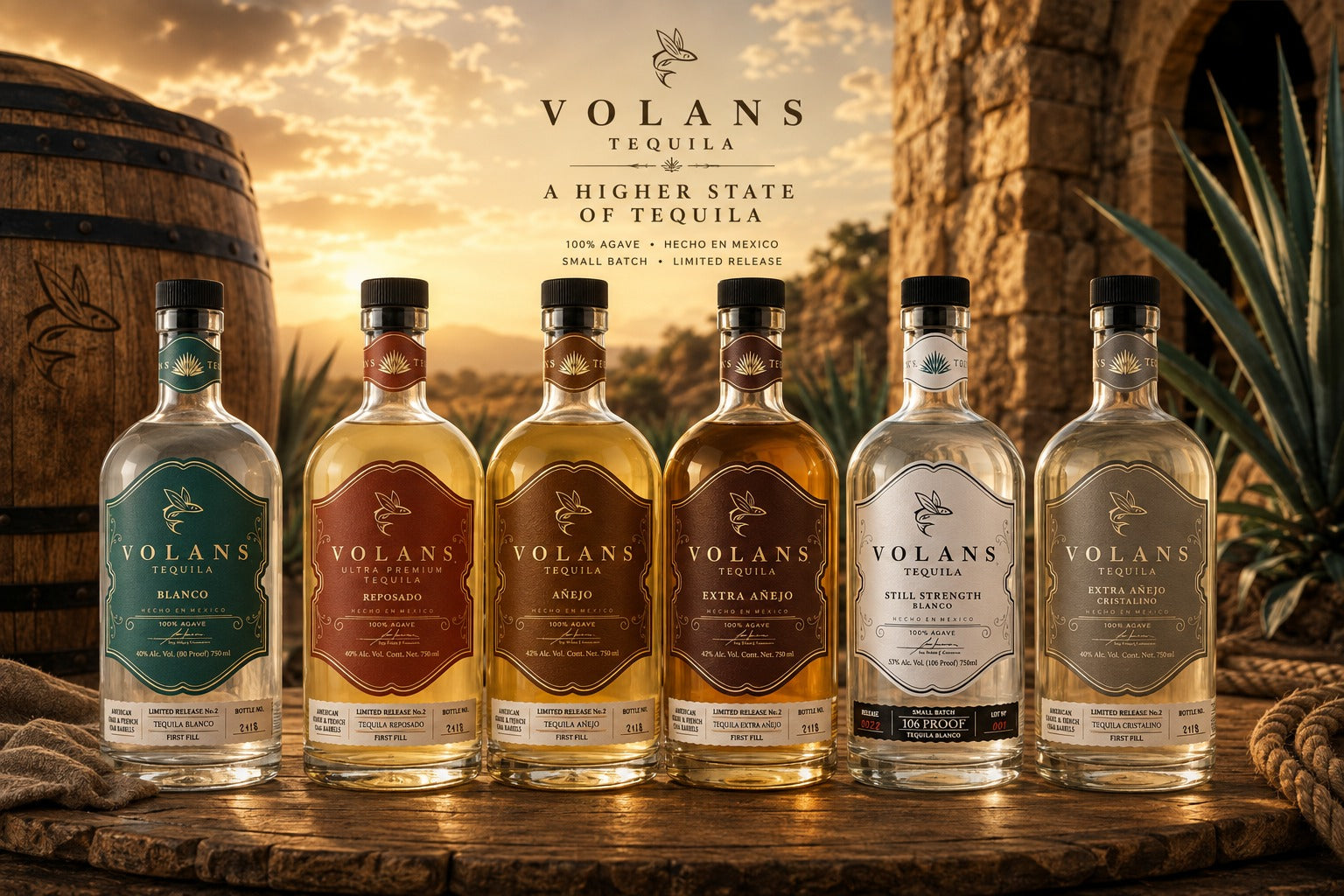 Volans Tequila Collection: Additive-Free Craftsmanship