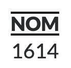 NOM 1614
