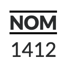 NOM 1412