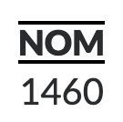 NOM 1460