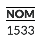 NOM 1533