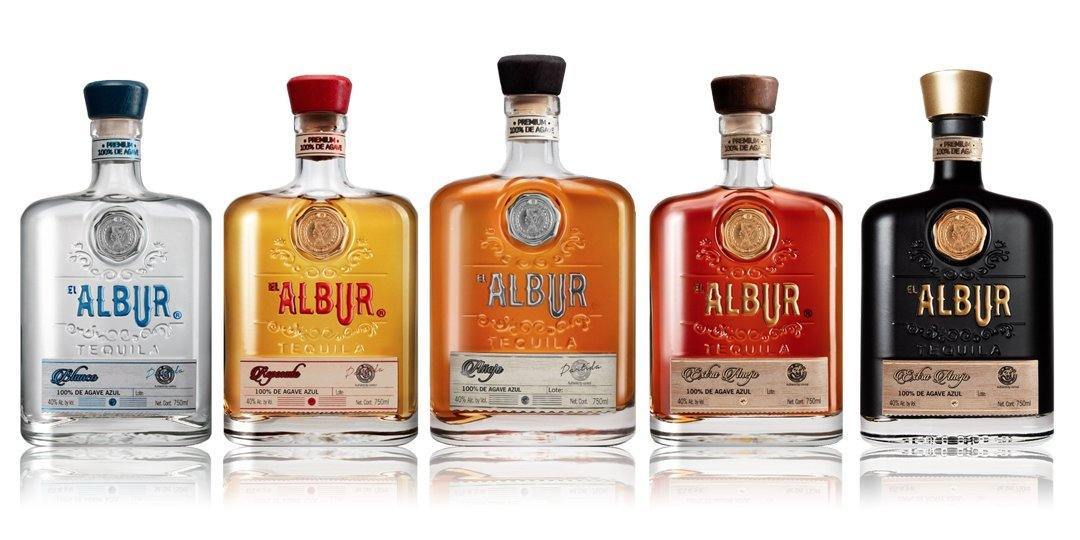 Collection image for El Albur Tequila, El Albur Extra Añejo black, El Albur Extra Añejo, El Albur Añejo, El Albur Reposado, El Albur Blanco.