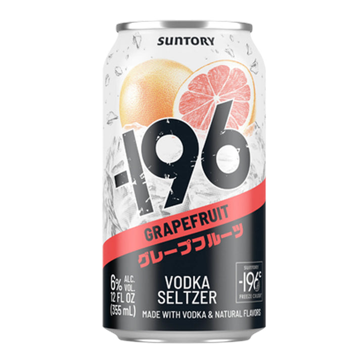 -196 Grapefruit Vodka Seltzer 12 oz