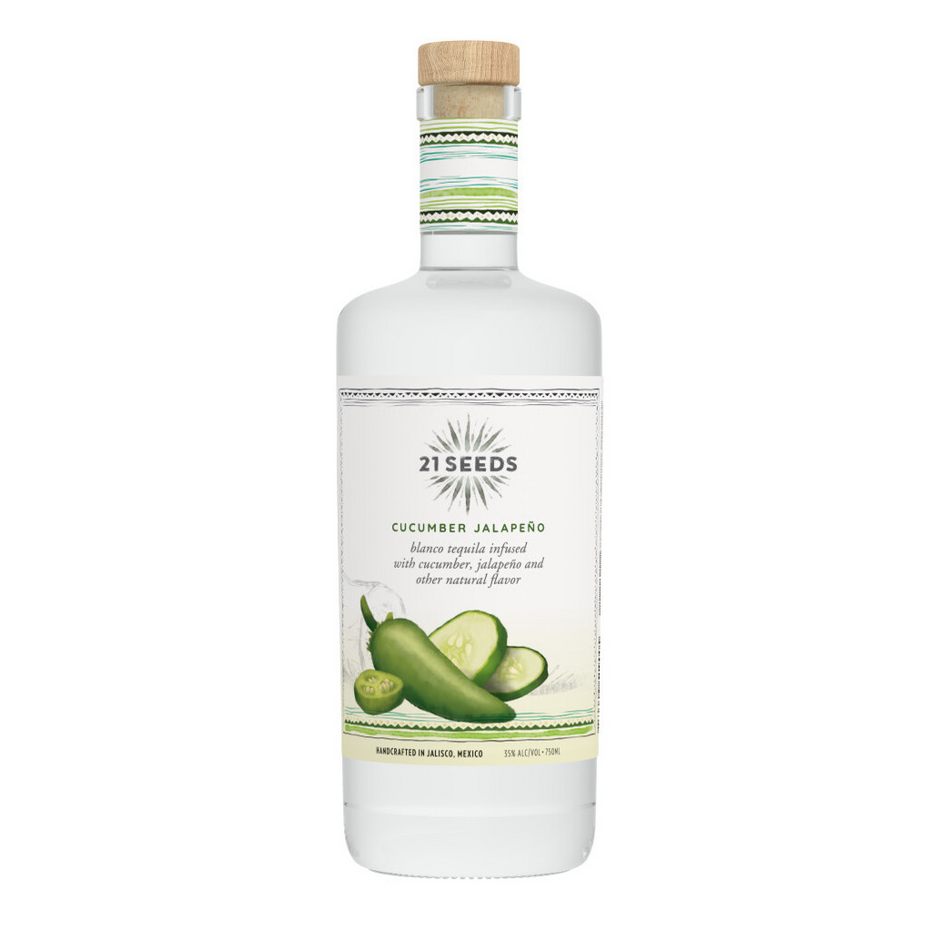 21 Seeds Cucumber Jalapeño Blanco Tequila — Rare Tequilas
