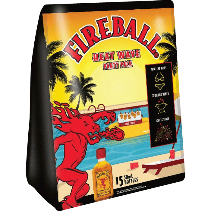 Fireball Heat wave Party Pack (15 x 50 ml)