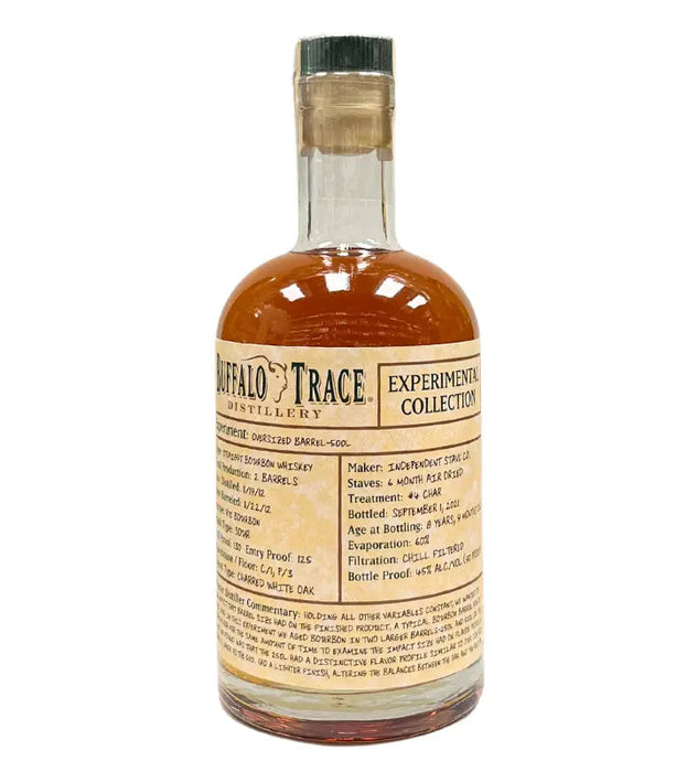 BUFFALO TRACE EXPERIMENTAL COLLECTION 'OVERSIZED BARREL-500L