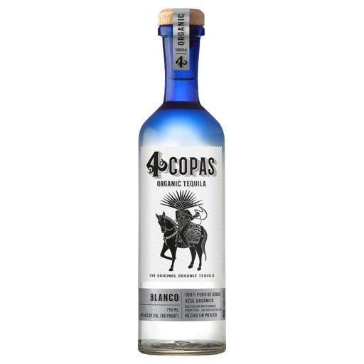 4 Copas Blanco Tequila