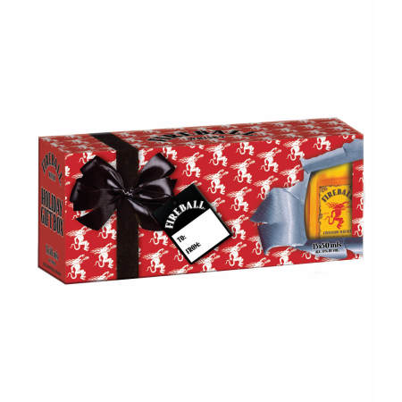 Fireball Whisky Holiday Gift Box (15 x 50 ml) — Rare Tequilas