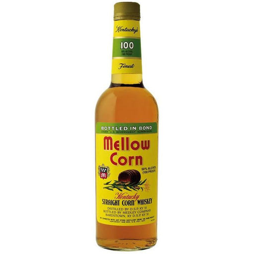 Mellow corn bottled in bond whiskey