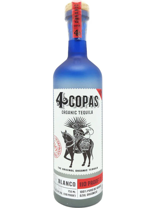 4 Copas Blanco Tequila 110