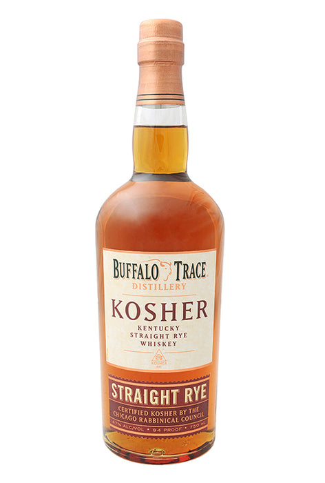 BUFFALO TRACE KOSHER STRAIGHT RYE WHISKEY