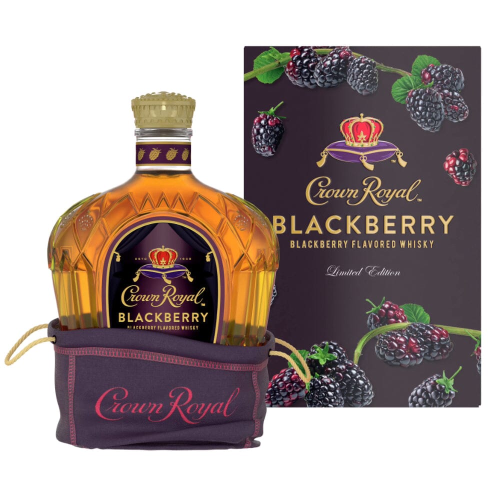 Crown Royal Blackberry Flavored Whisky — Rare Tequilas