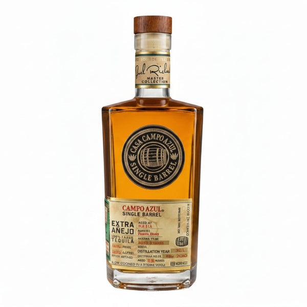 Campo Azul 2013 Single Barrel Single Cask Extra Añejo Tequila Front View
