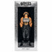 Homies Tequila Anejo 100% Agave bottle displayed inside its silver and black packaging box, featuring a stylized figure of Anejo wearing a black vest and pants with the Homies logo.
