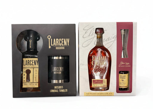 Bourbon Gift Set — Elijah Craig Small Batch & Larceny Small Batch 750ml Bottles