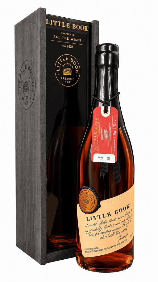 Little Book Chapter 10 All The Wiser 2026 Limited Edition Bourbon Whiskey 750ml Bottle and Gift Box