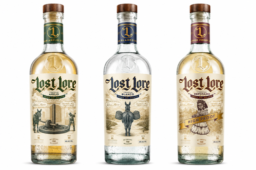 Lost Lore Tequila Collection Bundle — Blanco, Añejo & La Catrina High Proof Reposado 750ml Bottles