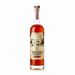 A bottle of Pride of Anderson County Kentucky Straight Bourbon Whiskey with amber liquid, a beige label with a castle illustration, and a red patterned neck seal, shown on a white background.