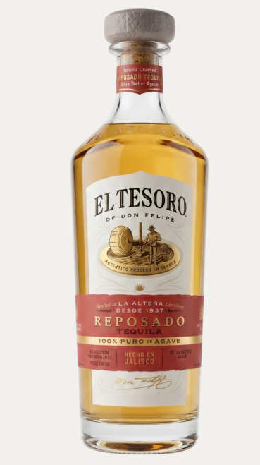 El Tesoro De Don Felipe Reposado Tequila 750ml Bottle