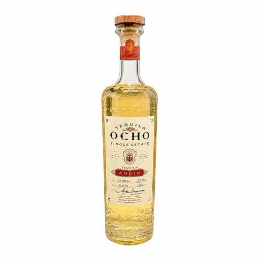 Tequila Ocho Añejo Single Estate La Mesa 2025 750ml bottle