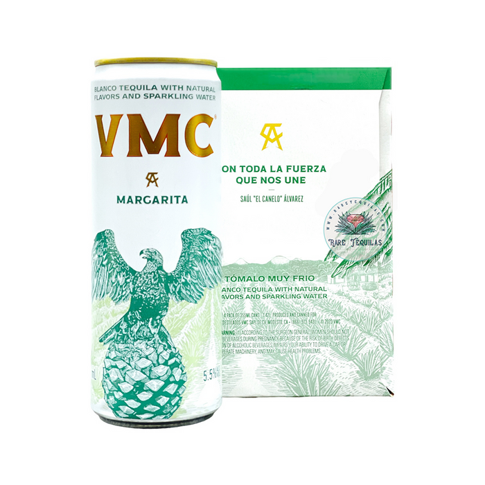 VMC Margarita Cocktail 4Pk Cans Drink By Canelo Alvarez