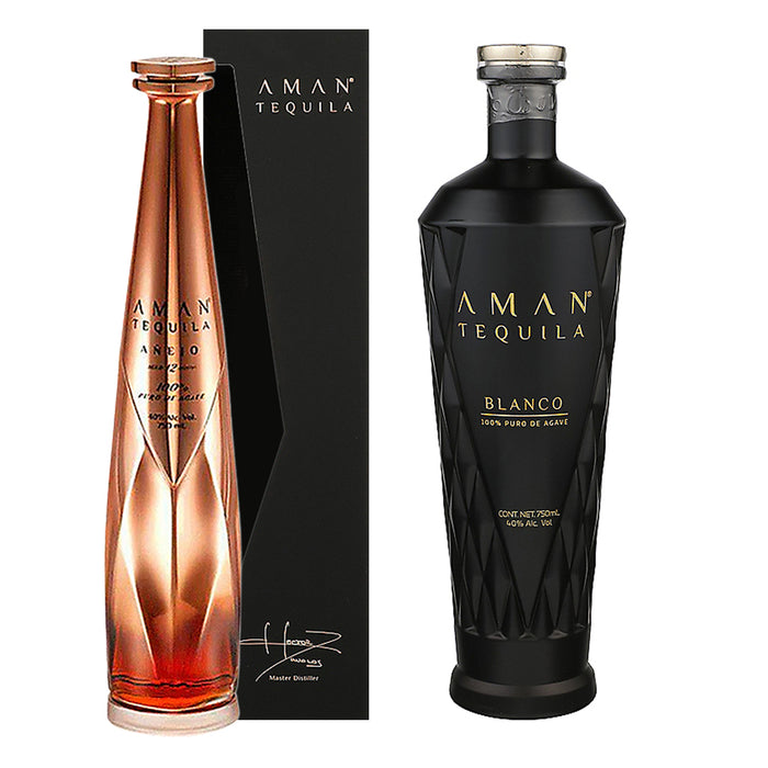 Aman Blanco & El Profesor Añejo Tequila Bundle