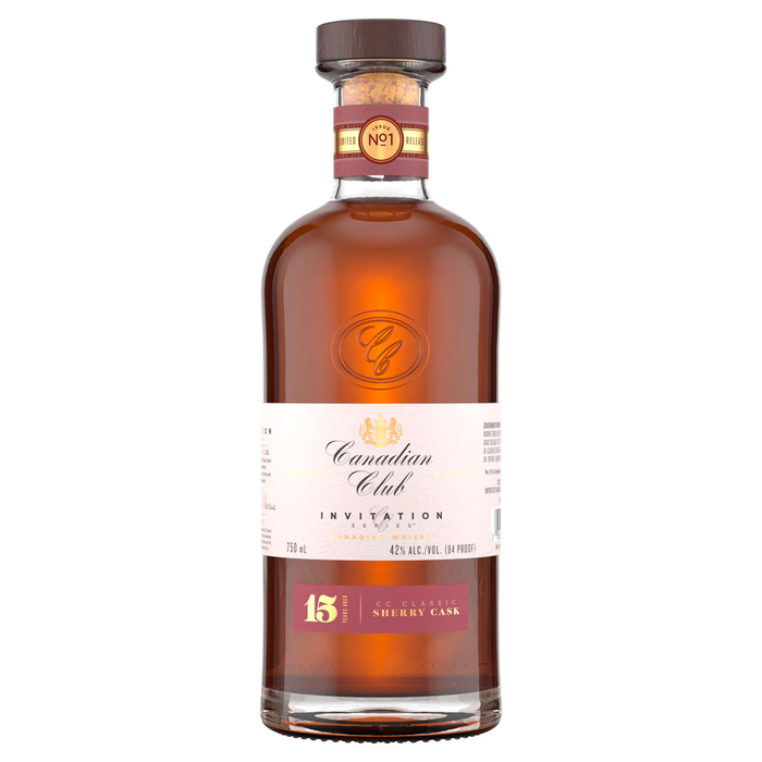 Canadian Club Invitation Series 15 Year Sherry Cask Canadian Whisky