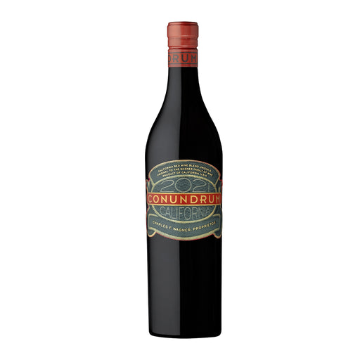 Conundrum Red Blend 2021 front of bottle