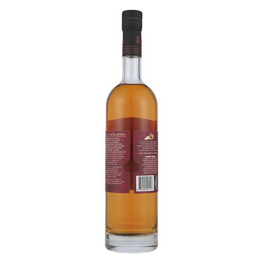 Copper & Kings Apple Brandy Back of bottle