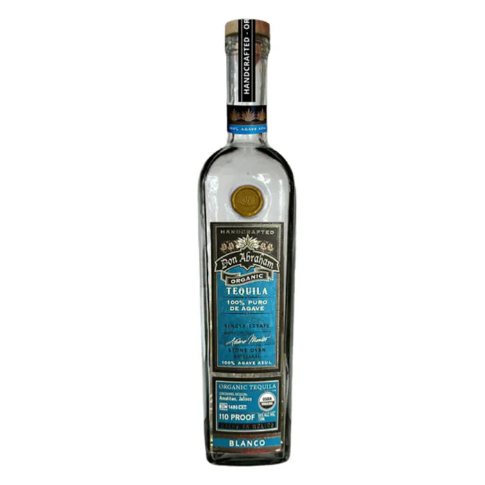 Don Abraham Organic Still Strength Blanco Tequila 110 Proof