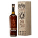 Bottle of 'El Secreto Don Pilar' with its packaging on a white background