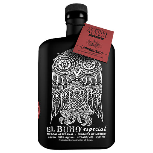 El Buho Arroqueño Mezcal Bottle