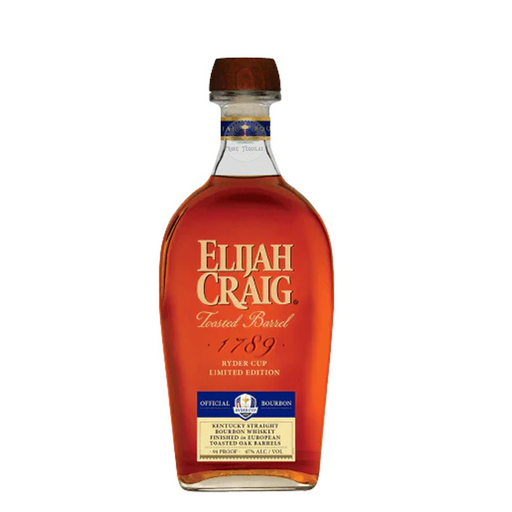 Elijah Craig Toasted Barrel Ryder Cup 2023 Limited Edition Bourbon Whiskey