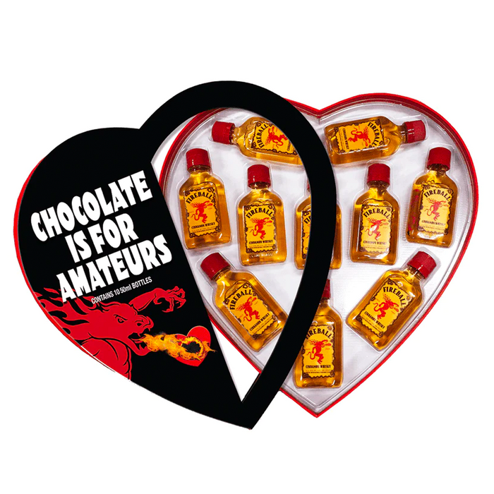Fireball Cinnamon Whisky Anti-Valentine’s Day 10-Pack (50ml)