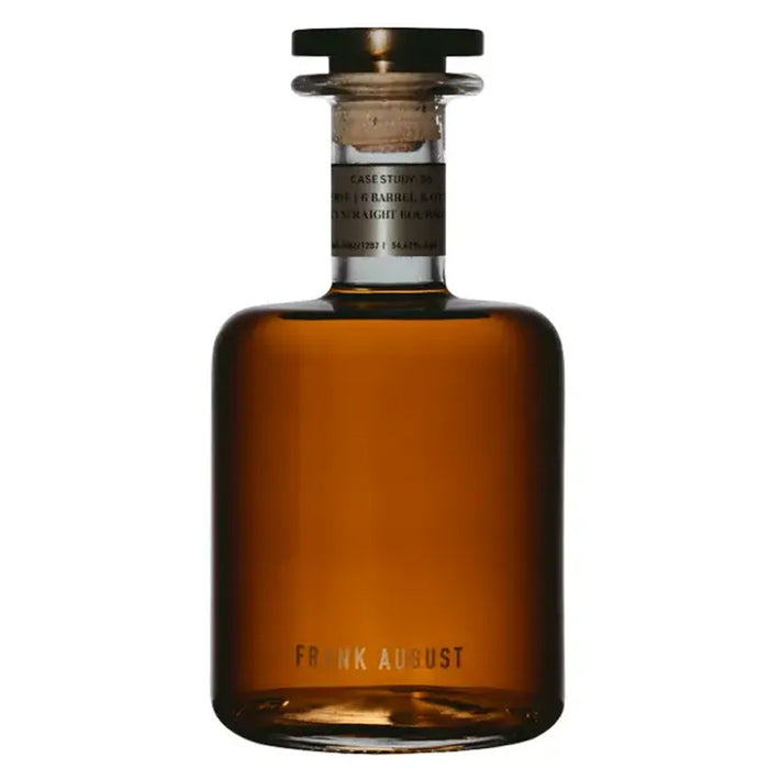 Frank August Case Study: 06 Legacy Reserve Bourbon Whiskey bottle on a white background