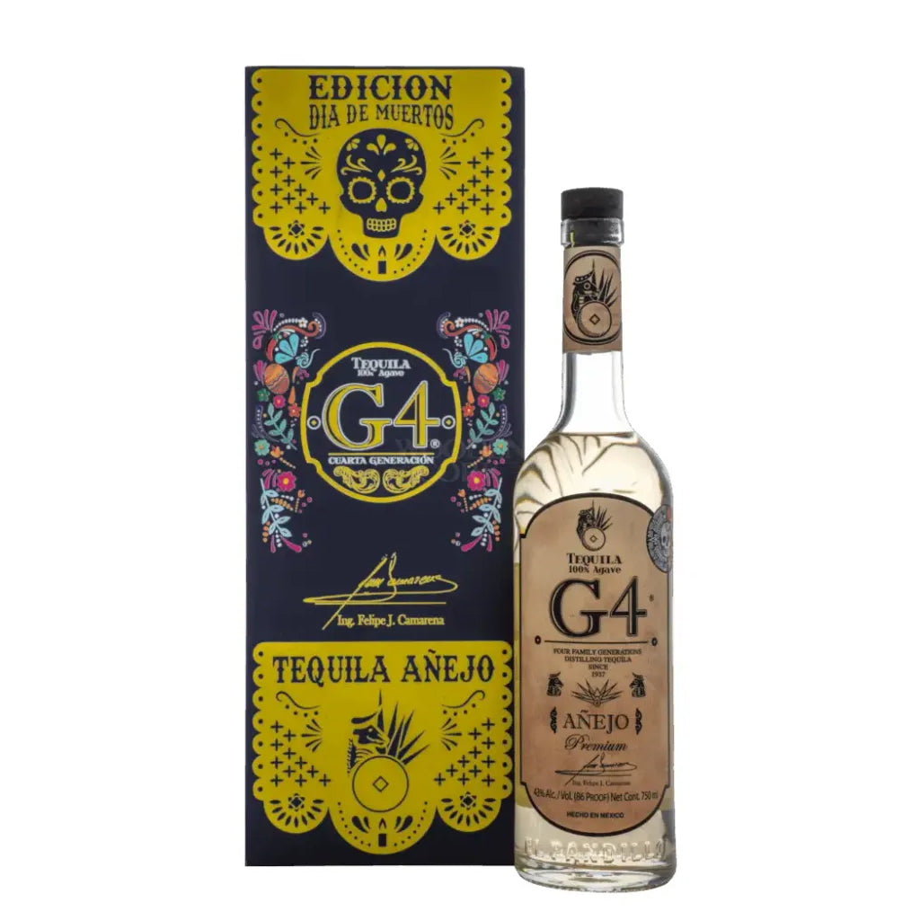G4 Día de Muertos Añejo 2025 Limited Edition Tequila — Rare Tequilas