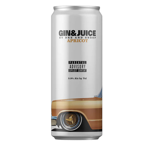Gin & Juice Apricot by Dre and Snoop 12 oz can