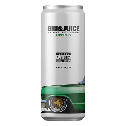 Gin & Juice Citrus by Dre and Snoop 12 oz can