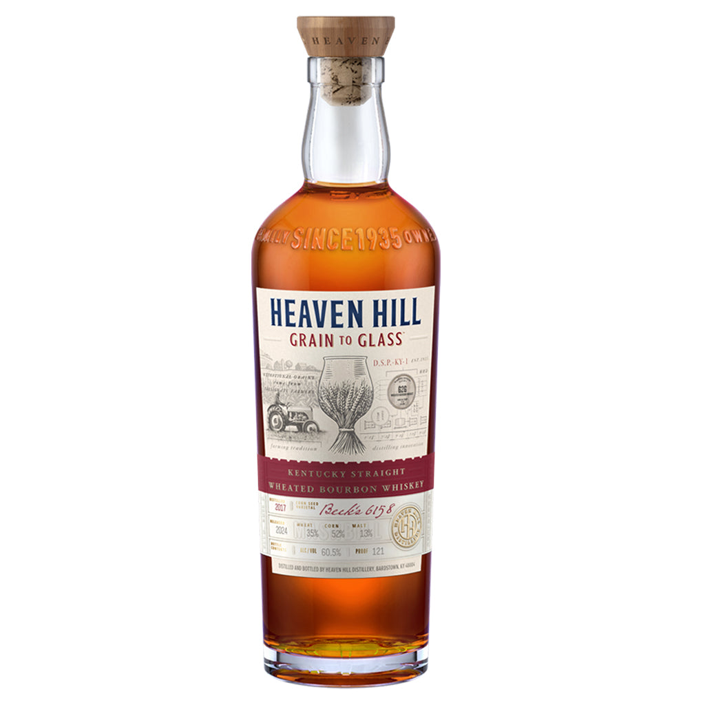 Heaven Hill Grain To Glass Wheated Bourbon Whiskey 2024 Release — Rare