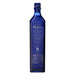 Johnnie Walker Blue Label Ice Chalet Limited Edition Back of bottle