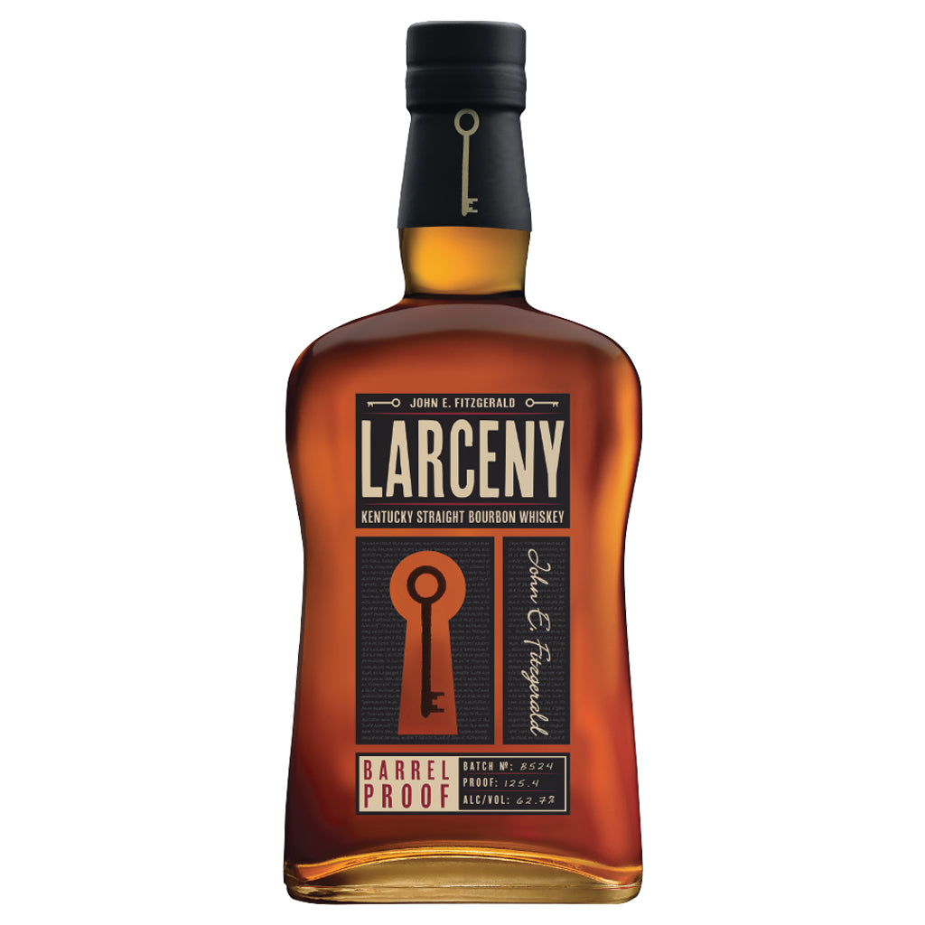 Larceny　Barrel Proof バーボンウイスキー　日本未発売 Larceny Barrel Proof Bourbon Whiskey #B524 — Rare Tequilas