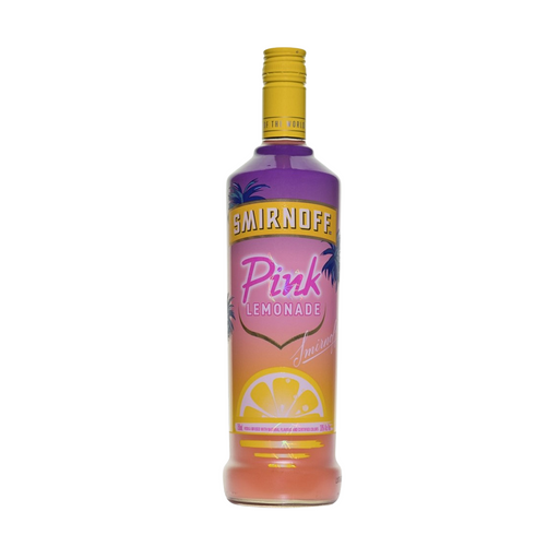 Smirnoff Pink Lemonade Flavored Vodka Old Design
