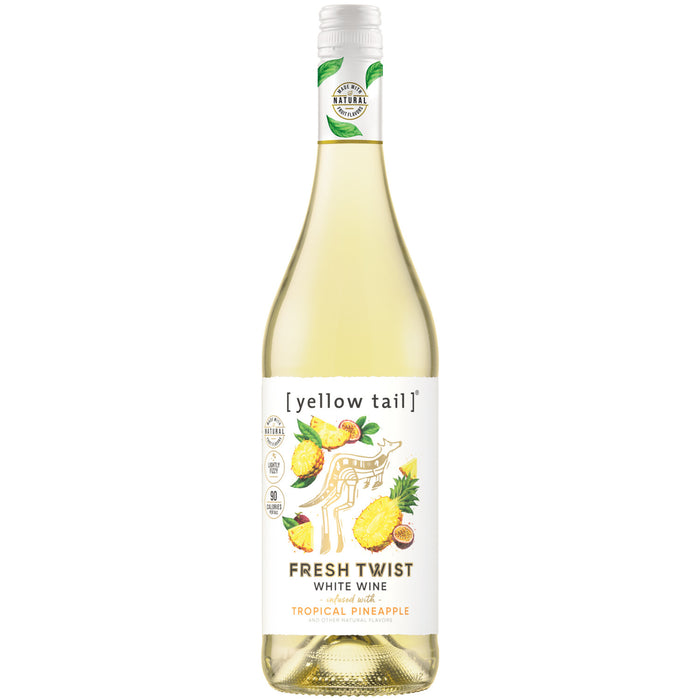 Yellow Tail Fresh Twist Tropical Pineapple White Wine