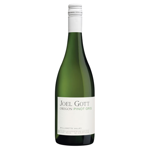 Joel Gott Oregon Pinot Gris Willamette Valley Front of bottle