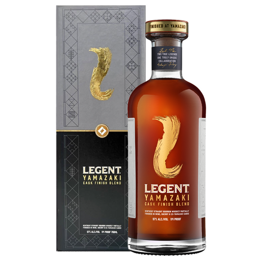 Legent Yamazaki Cask Finish Blend Bourbon Whiskey with gift box