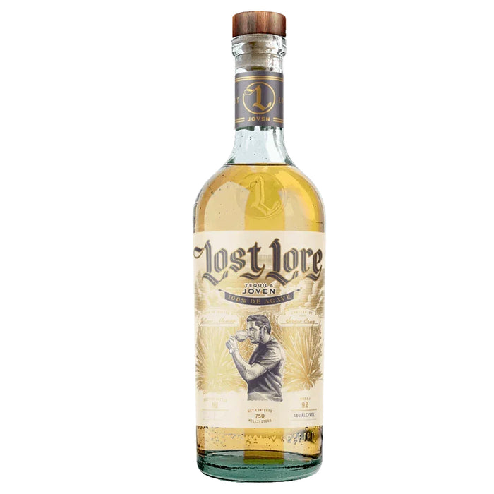 Lost Lore Joven Tequila on a white background