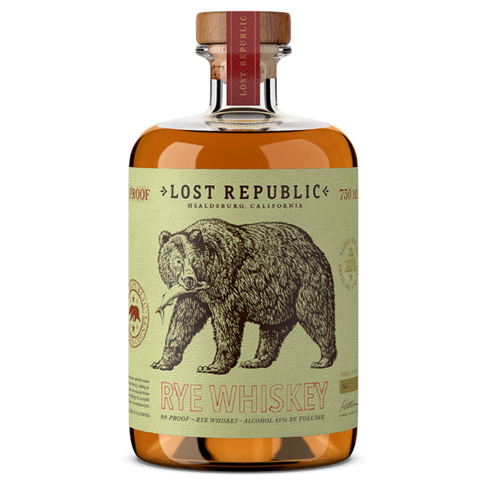 Lost Republic Straight Rye Whiskey