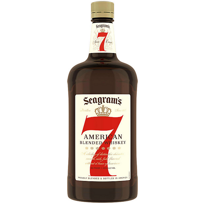 Seagram's 7 American Blended Whiskey 1.75 Liter