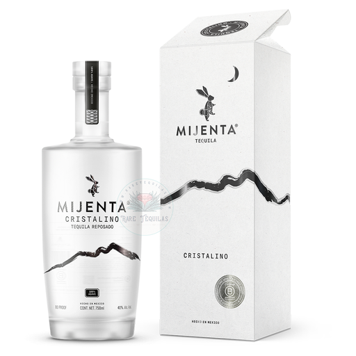 Mijenta Cristalino Tequila Bottle and Gift Box